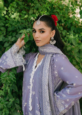 Shanaya By Mahnur Embroidered Lawn 3 Piece Unstitched Suit MN25SL D-ZOEE